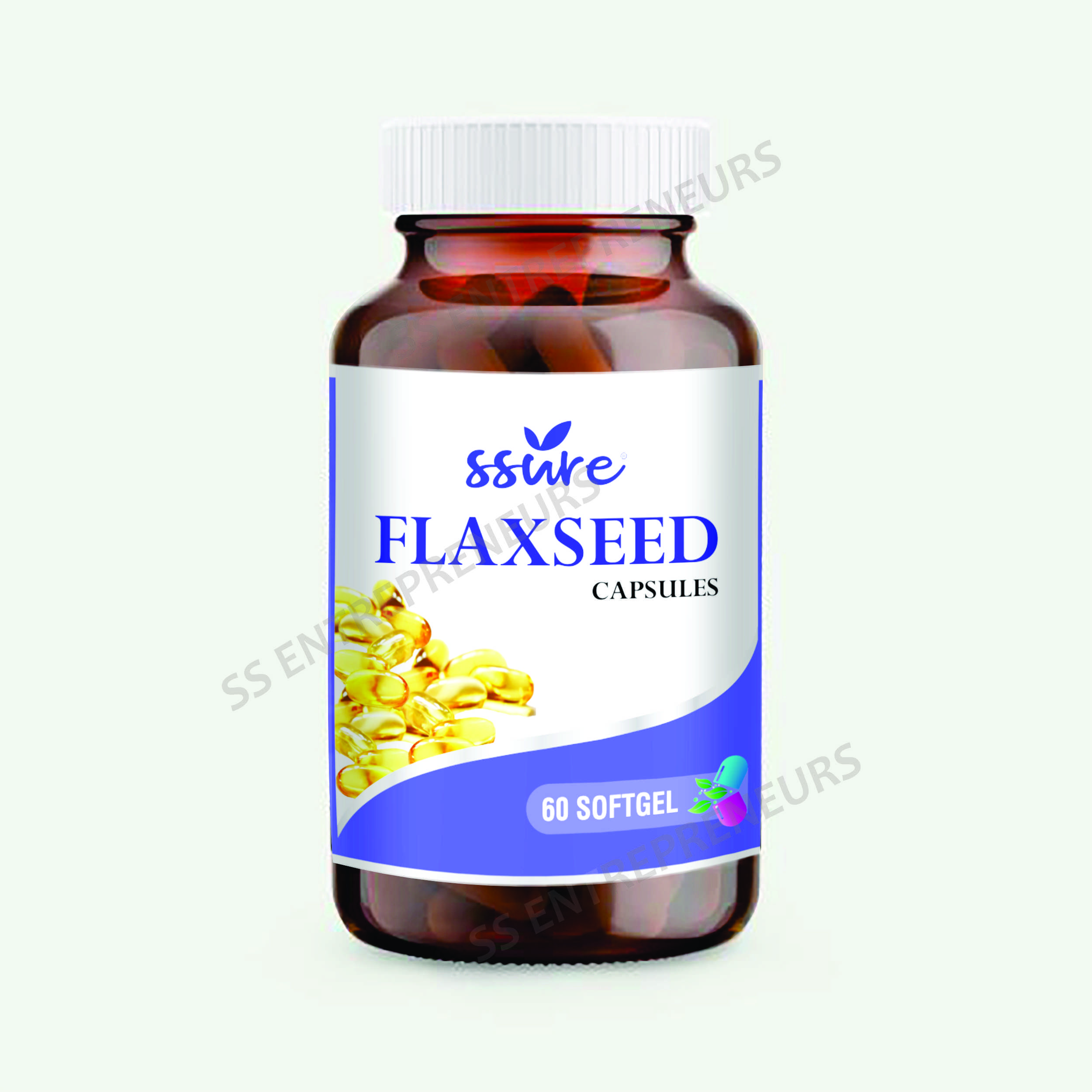 Flaxseed Softgel Capsule