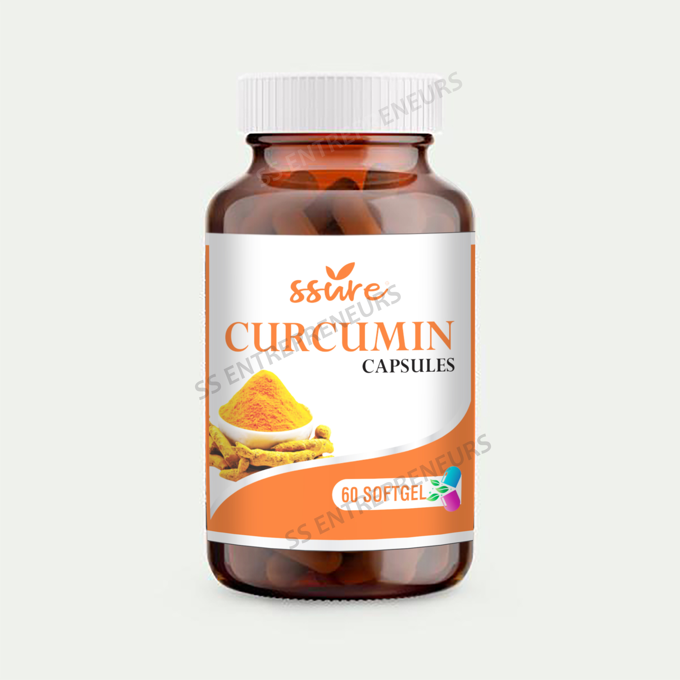 Curcumin Soft gel Capsule 