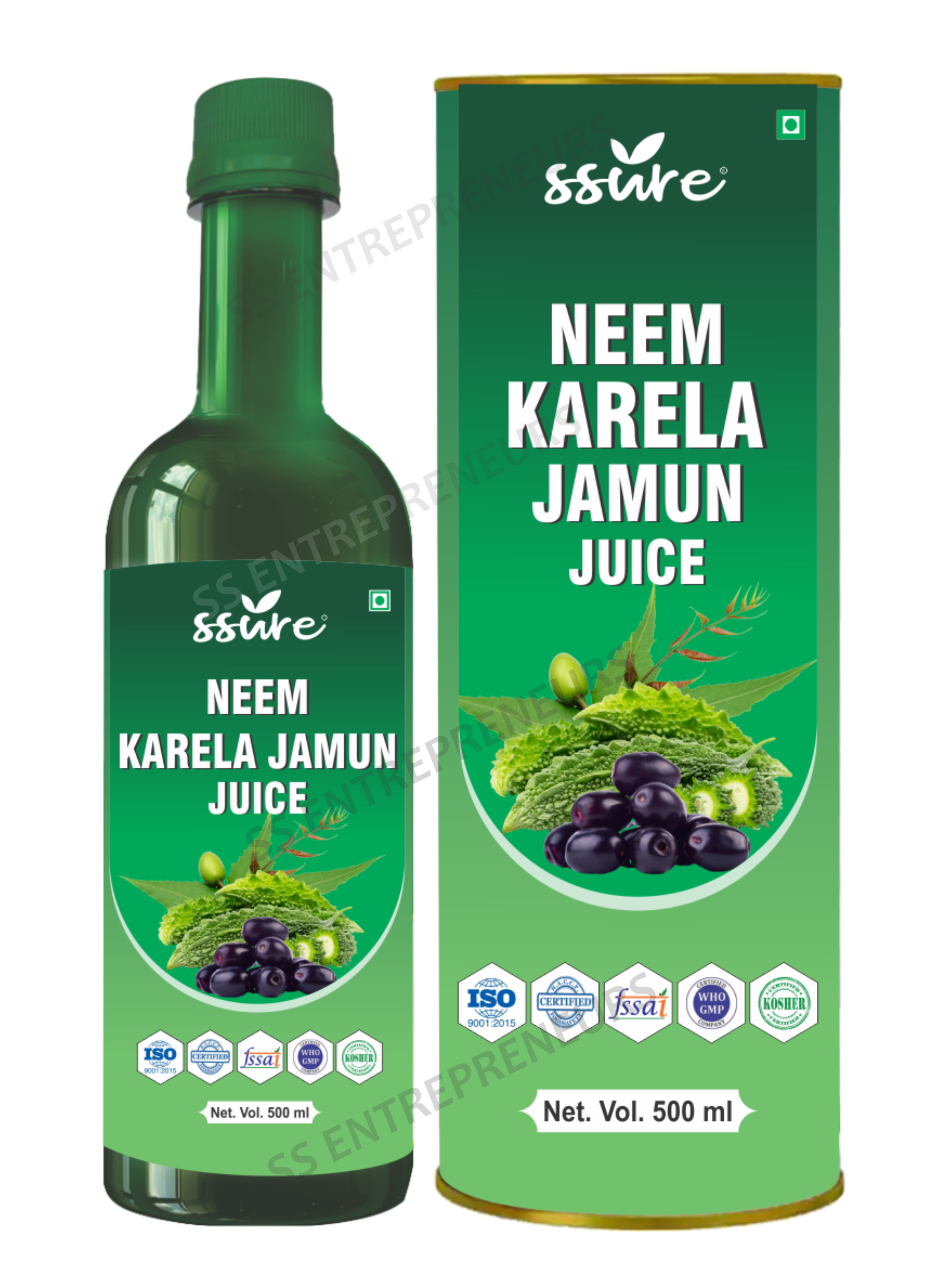 Neem Karela Jamun Juice